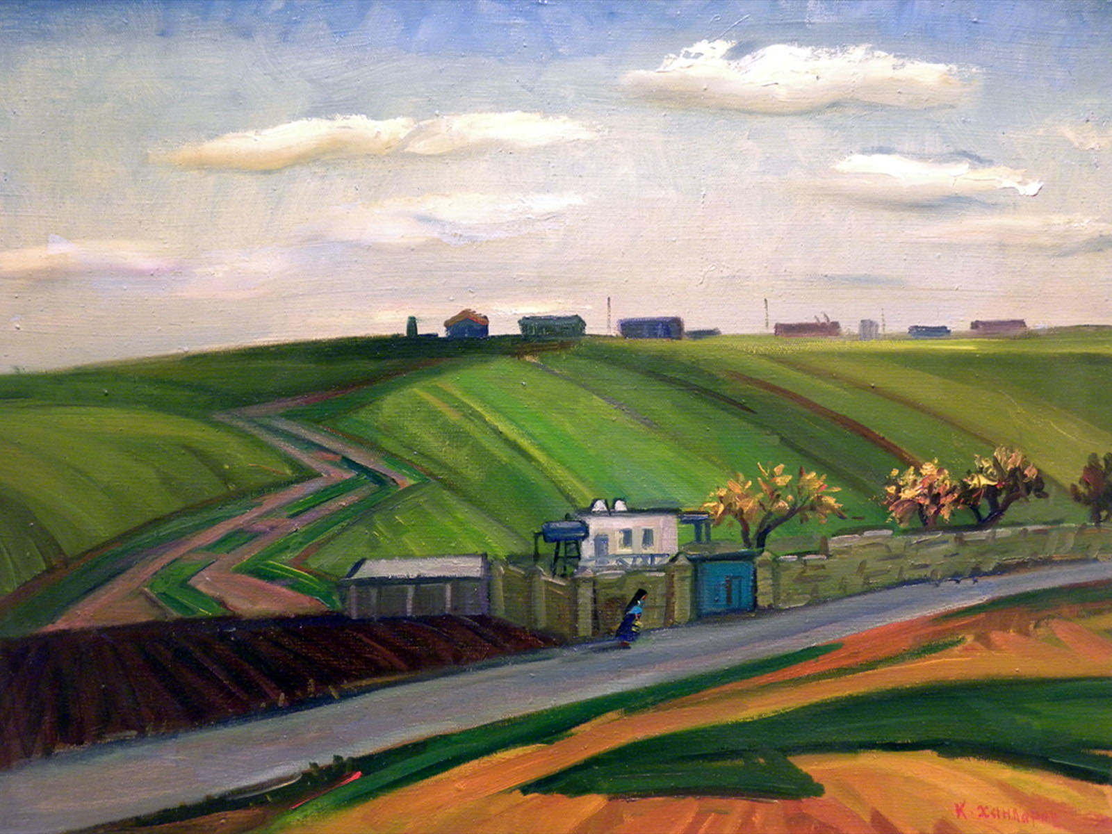 Landscape of Absheron