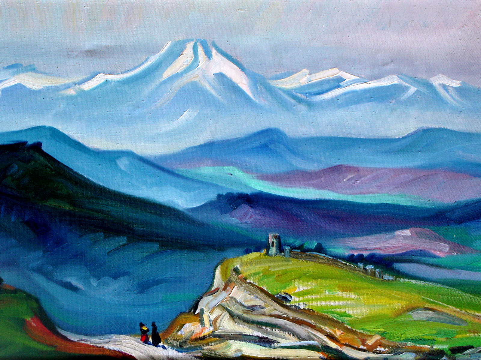 View of Murovdag - 1972